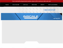 Tablet Screenshot of inscale-incell.com